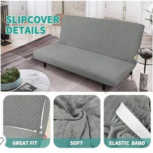 Amazon‎ Futon Cover NWT Grey